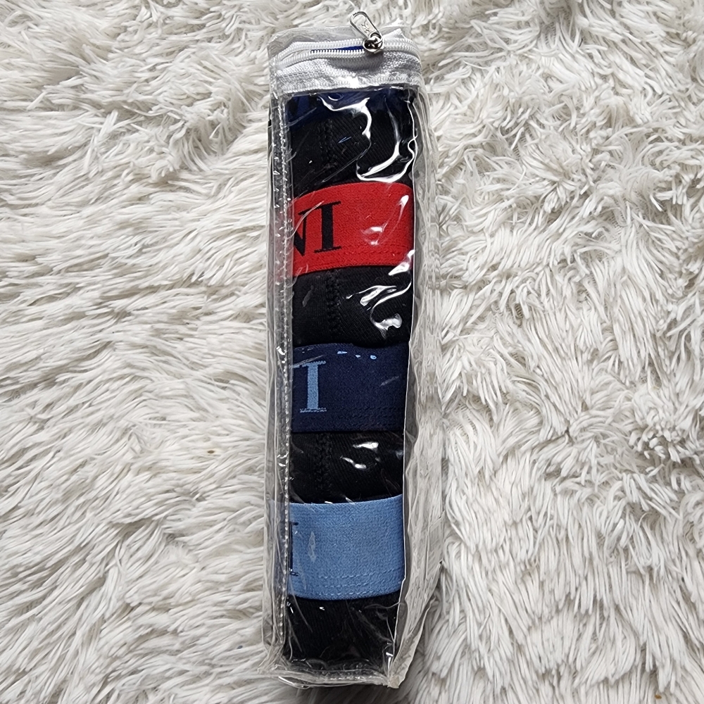 Alfani Men's Combed Cotton Boxer Briefs 4-Pack Size Large - Picture 2 of 5